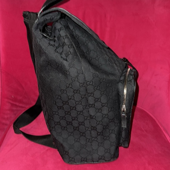 Gucci signature GG large Jackie backpack rucksack travel bag school bag - Picture 6 of 16